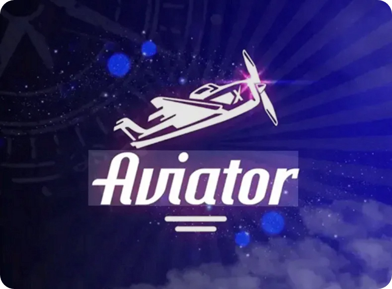 Логотип игры Aviator в Mostbet